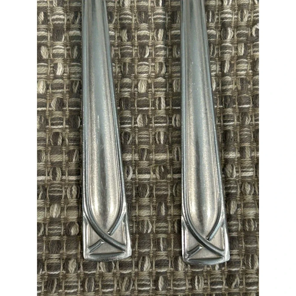 Cambridge Crossroad Sand Stainless Steel Dinner Forks Set Of 8 Flatware